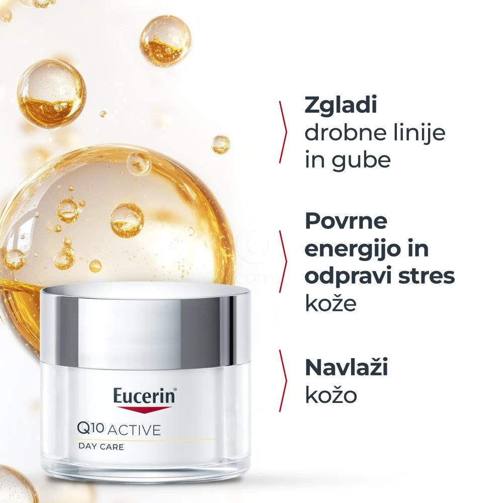 Eucerin Q10, dnevna krema za suho kožo (50 ml)
